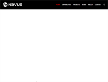 Tablet Screenshot of navusinc.com